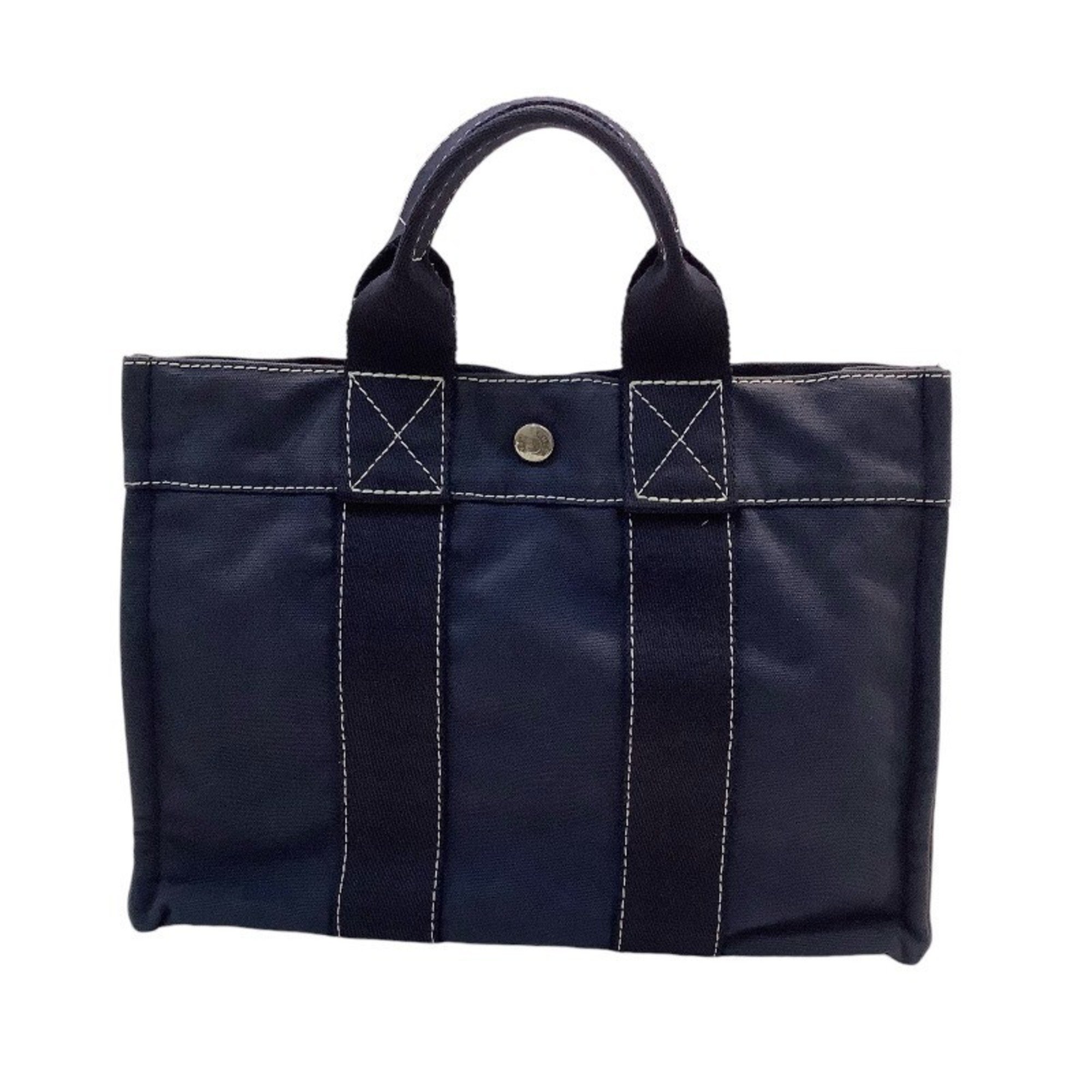 Hermes Deauville PM Tote Bag Navy Handbag Perfect for small items KB-8943