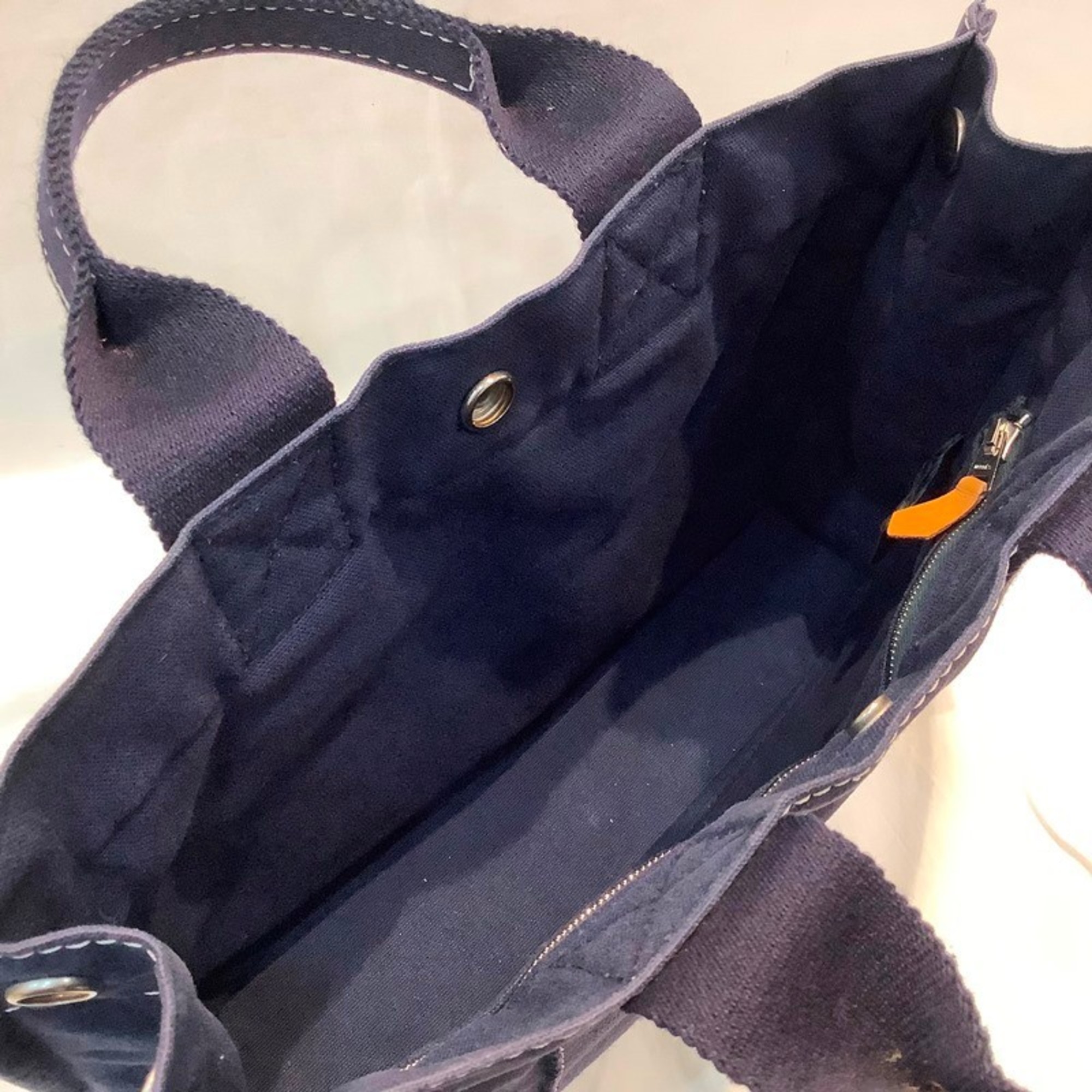 Hermes Deauville PM Tote Bag Navy Handbag Perfect for small items KB-8943