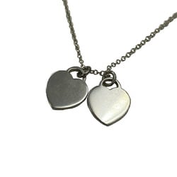 Tiffany & Co. SV925 Return to Double Heart Tag Pendant 2.9g 41cm JA-19480