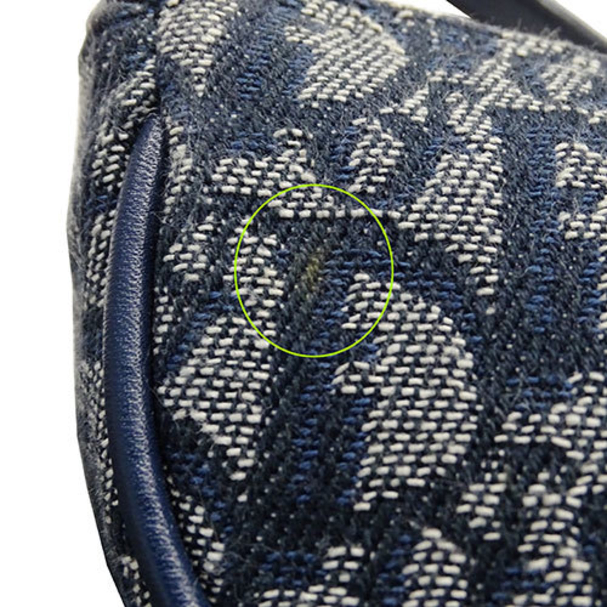 Christian Dior Dior Bags for Women and Men, Handbags, Jacquard Saddle Bag, Navy