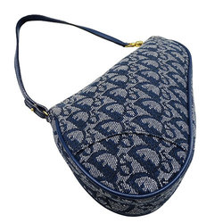 Christian Dior Dior Bags for Women and Men, Handbags, Jacquard Saddle Bag, Navy