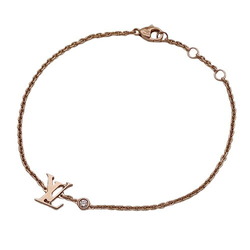 Louis Vuitton LOUIS VUITTON Bracelet for Women 750PG Diamond Idylle Blossom LV Pink Gold Q95595 Polished