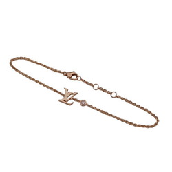 Louis Vuitton LOUIS VUITTON Bracelet for Women 750PG Diamond Idylle Blossom LV Pink Gold Q95595 Polished