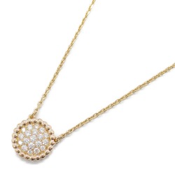 Van Cleef & Arpels Perlée Diamond Necklace, K18PG (pink gold), diamond, ladies, clear, VCARO9PE00