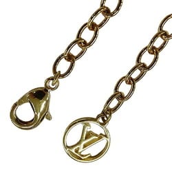 Louis Vuitton LOUIS VUITTON Necklace Women's Metal Sautoir Mania Gold Silver M68075 OB0156 Double Strand Long