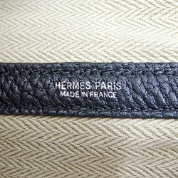 Hermes HERMES Bag Women's Tote Garden PM Negonda Black M Stamp