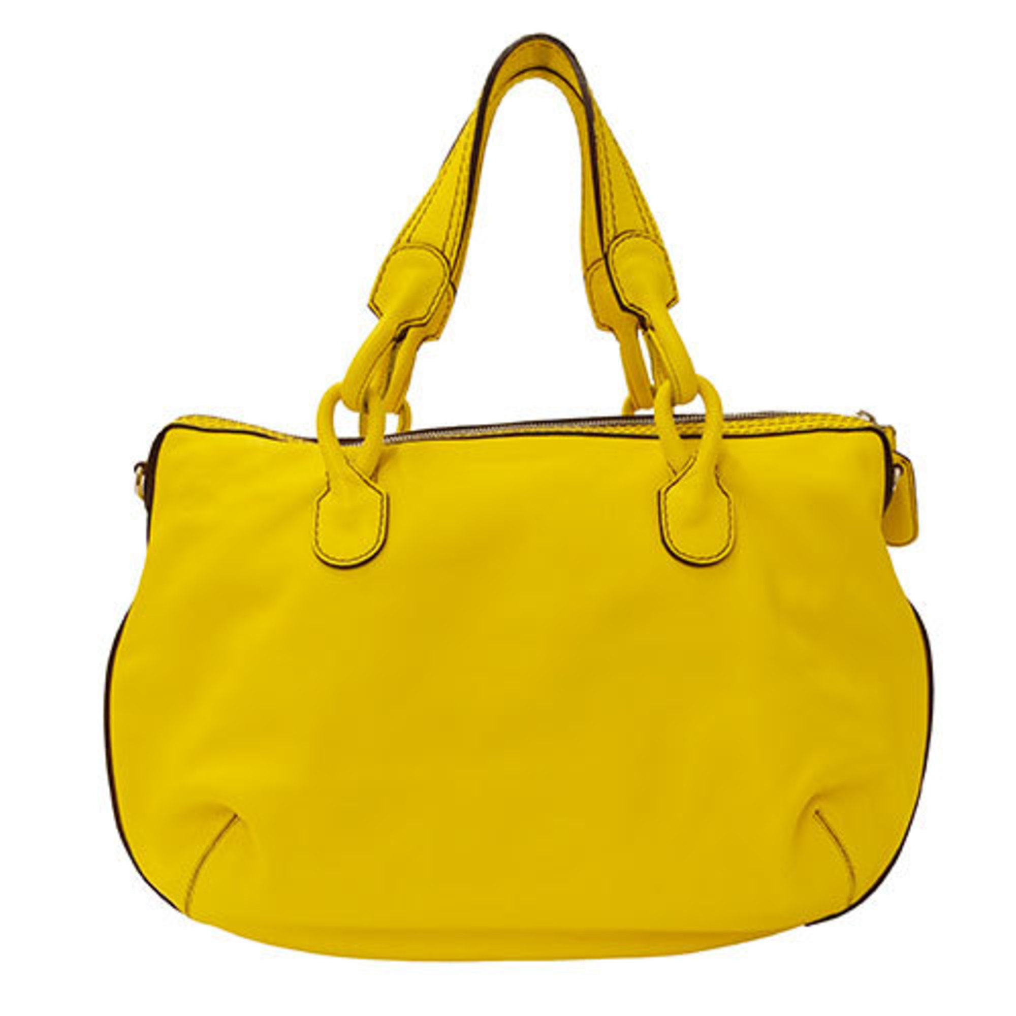 LOEWE Women's Bag Handbag Shoulder 2way Leather Yellow