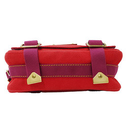 Louis Vuitton LOUIS VUITTON Bag Antigua Women's Men's Shoulder Canvas Buzas PM Rouge Red M40040