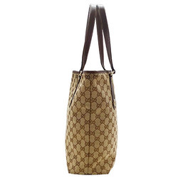 GUCCI Bag Women's Tote Brown GG Canvas 153009 Outing