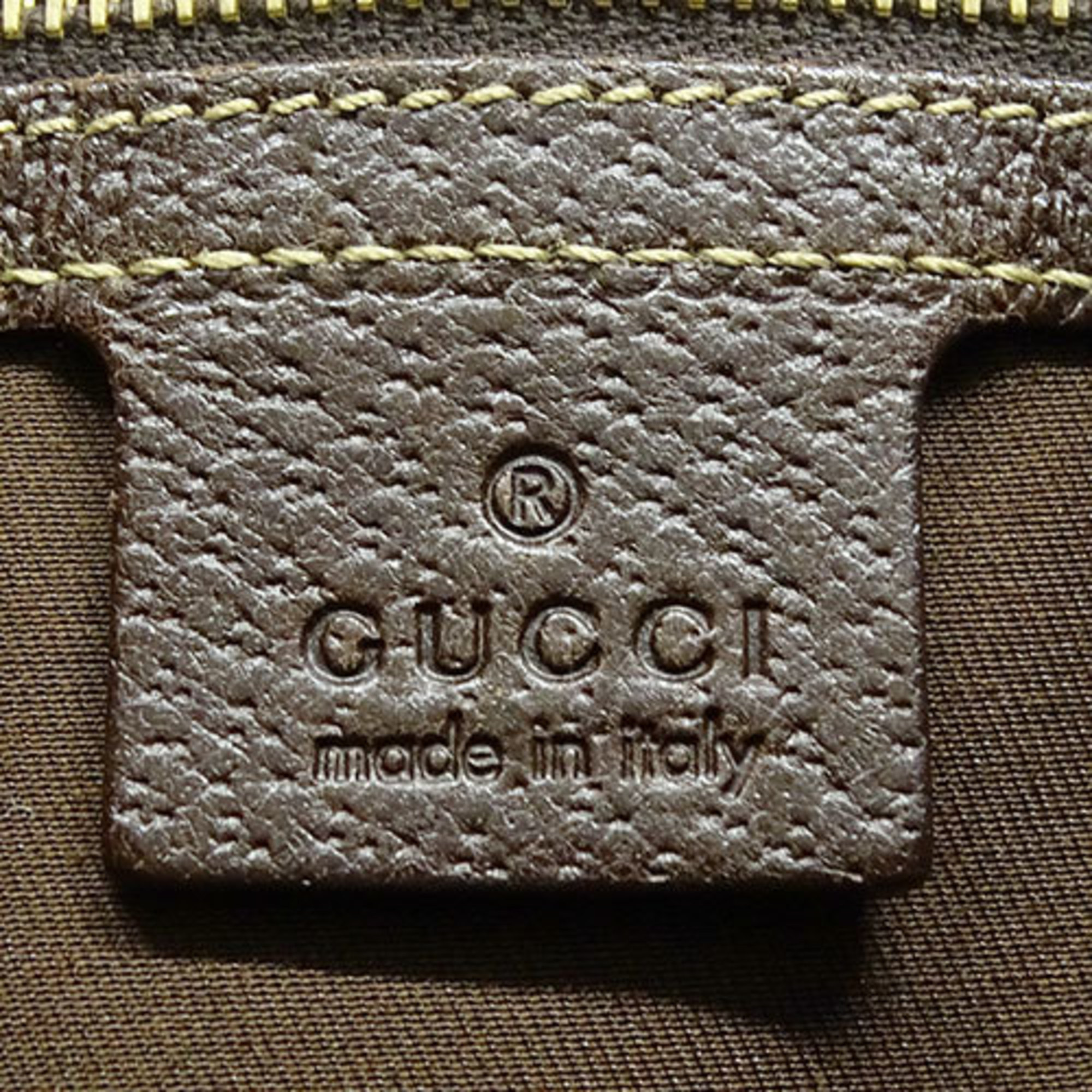 GUCCI Bag Women's Tote Brown GG Canvas 153009 Outing