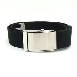 Dunhill belt black canvas metal fashion men dunhill