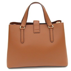 Ralph Lauren Lauren Ralph handbag brown leather tea ladies LAUREN RALPH