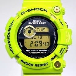 G-SHOCK CASIO Watch GW-200F-3 FROGMAN EARTHWATCH Frogman Earth Tree Frog Irukuji Tough Solar Paint Yellow Green Lime Irukujiraka Released in June 2009 Mikunigaoka Store