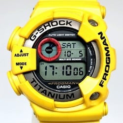 G-SHOCK CASIO Watch DW-9900GF-9 FROGMAN 3rd generation small Frogman Yellow metallic paint Titanium case Red eyes Diving frog EL Released in March 2001 Mikunigaoka store