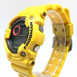 G-SHOCK CASIO Watch DW-9900GF-9 FROGMAN 3rd generation small Frogman Yellow metallic paint Titanium case Red eyes Diving frog EL Released in March 2001 Mikunigaoka store