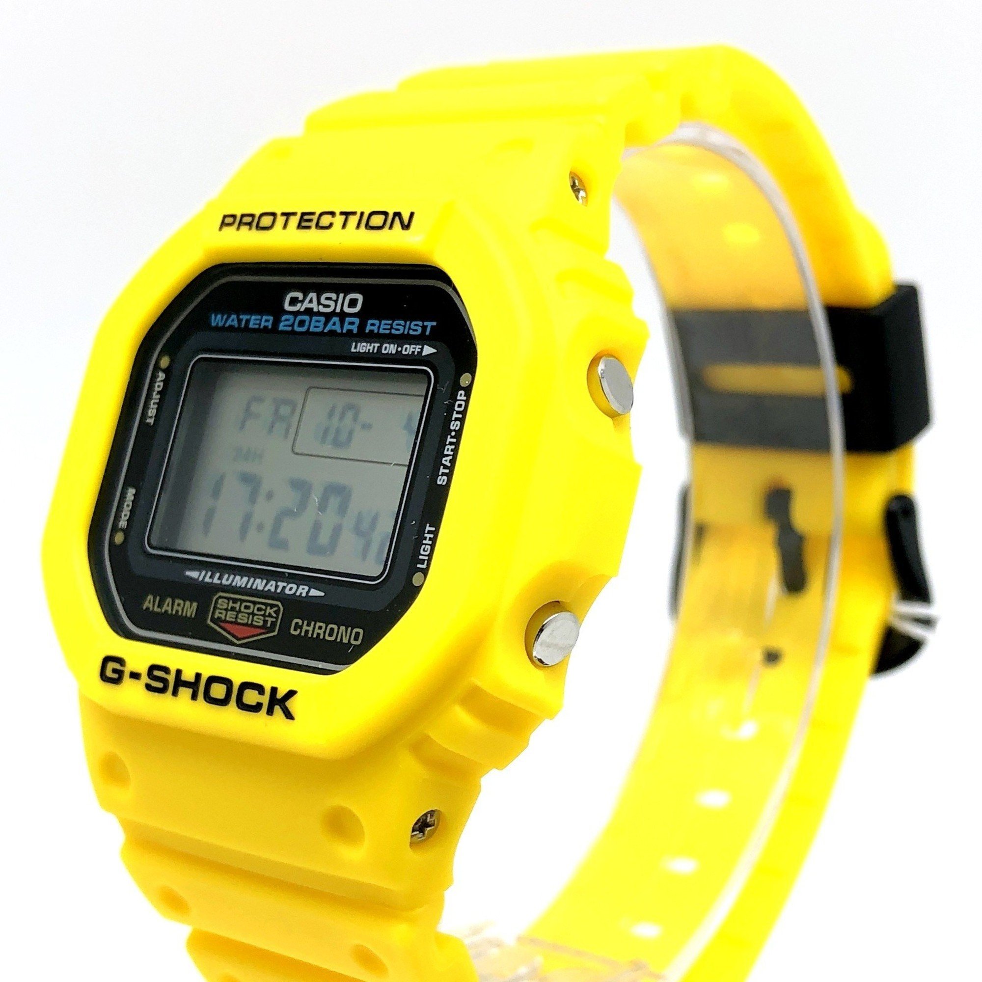 G-SHOCK CASIO Watch DW-5600REC-9 Reprint Yellow Speed Early Color Revival Model EL Backlight November 2021 Mikunigaoka Store