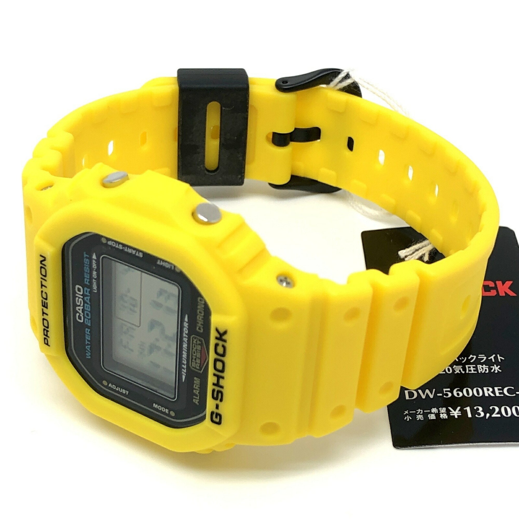 G-SHOCK CASIO Watch DW-5600REC-9 Reprint Yellow Speed Early Color Revival Model EL Backlight November 2021 Mikunigaoka Store