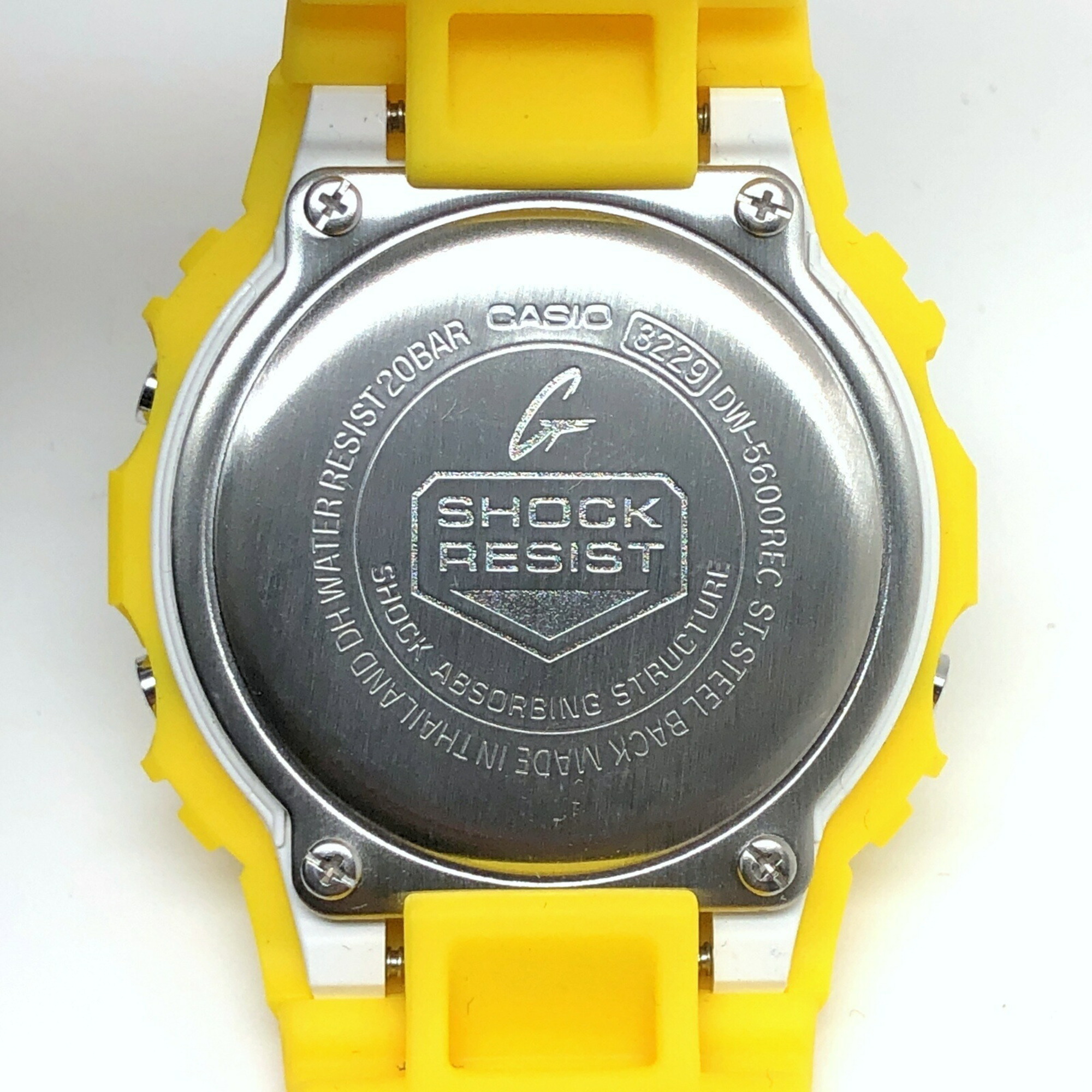 G-SHOCK CASIO Watch DW-5600REC-9 Reprint Yellow Speed Early Color Revival Model EL Backlight November 2021 Mikunigaoka Store