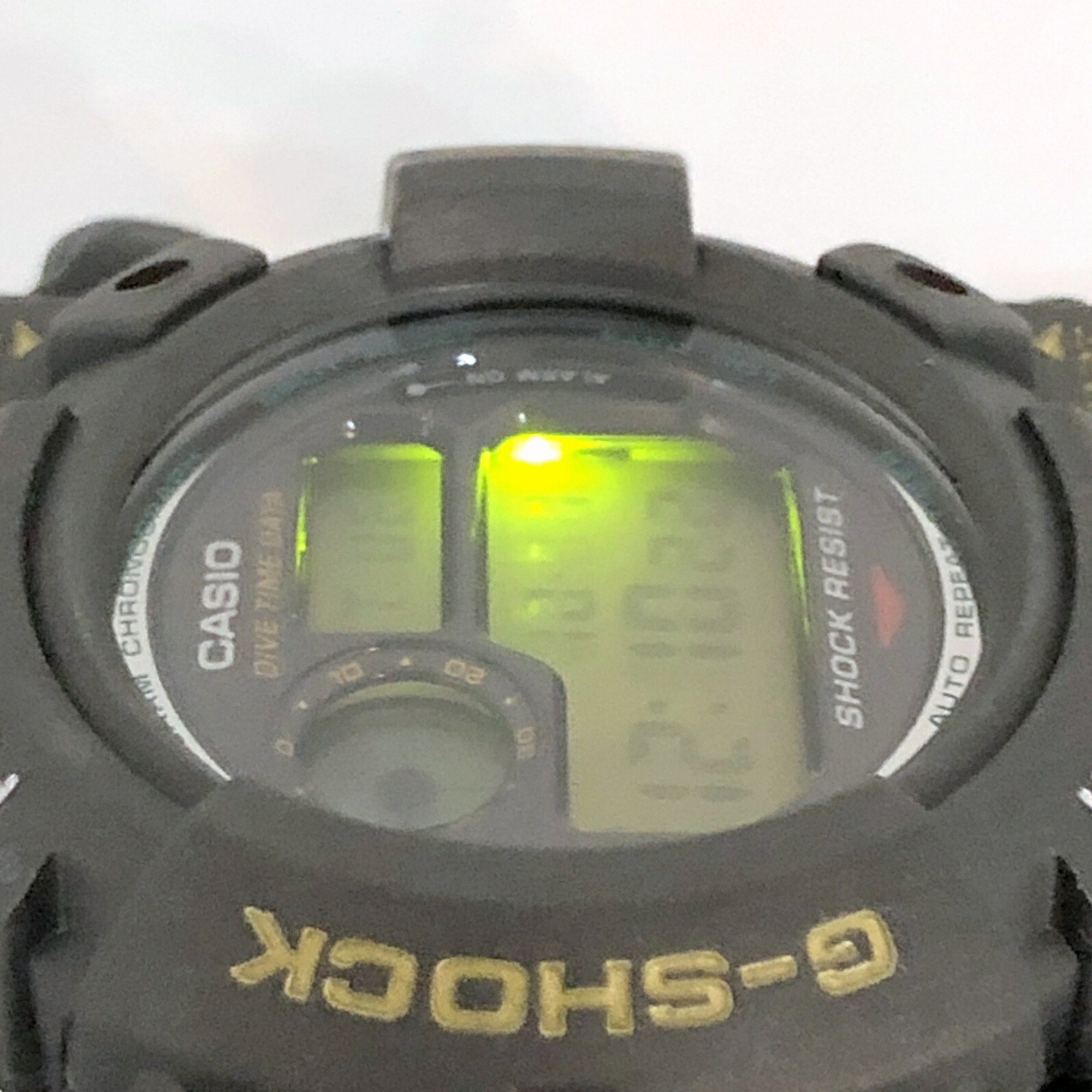 G-SHOCK CASIO Watch DW-6300B-8 FROGMAN First generation Frogman Dark metallic gray Gunmetal Green miniature bulb Released November 1994 Mikunigaoka store