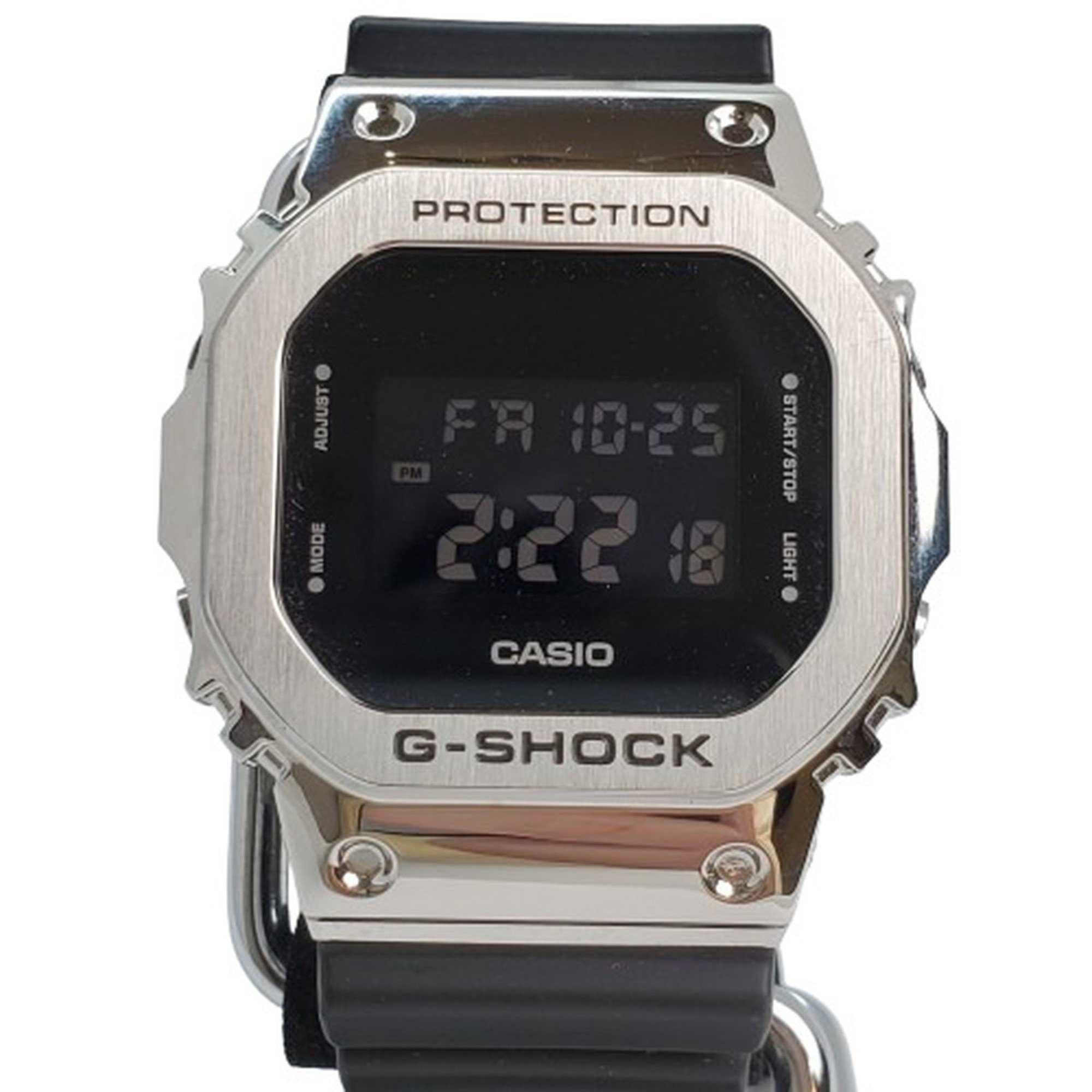 G-SHOCK CASIO Casio Watch GM-5600-1JF ORIGIN Square Face Digital Quartz Black Silver Kaizuka Store