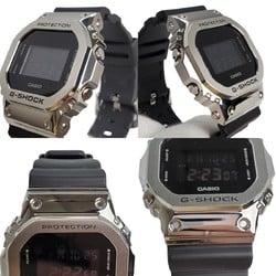 G-SHOCK CASIO Casio Watch GM-5600-1JF ORIGIN Square Face Digital Quartz Black Silver Kaizuka Store