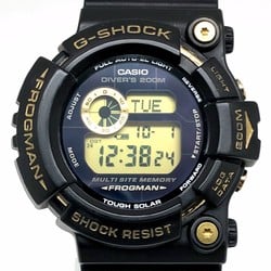 G-SHOCK CASIO Watch GW-225A-1 25th ANNIVERSARY FROGMAN Dawn Black Anniversary Frogman Tough Solar Gold x Released in May 2007 Mikunigaoka Store