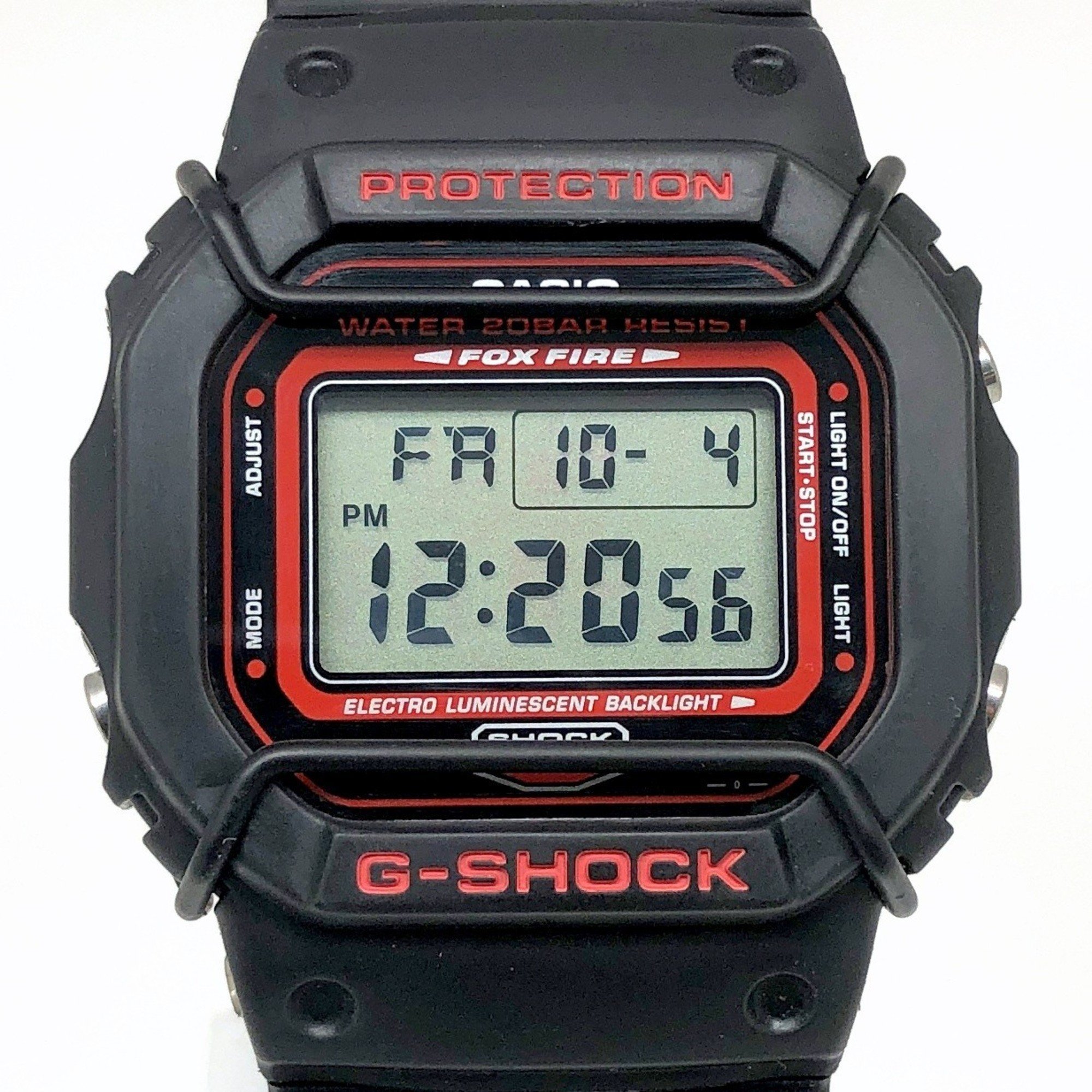 G-SHOCK CASIO Watch DW-5600VT-1T Fairy's Charm Magical Black Red Protector Fairy EL Backlight Released January 1999 Mikunigaoka Store