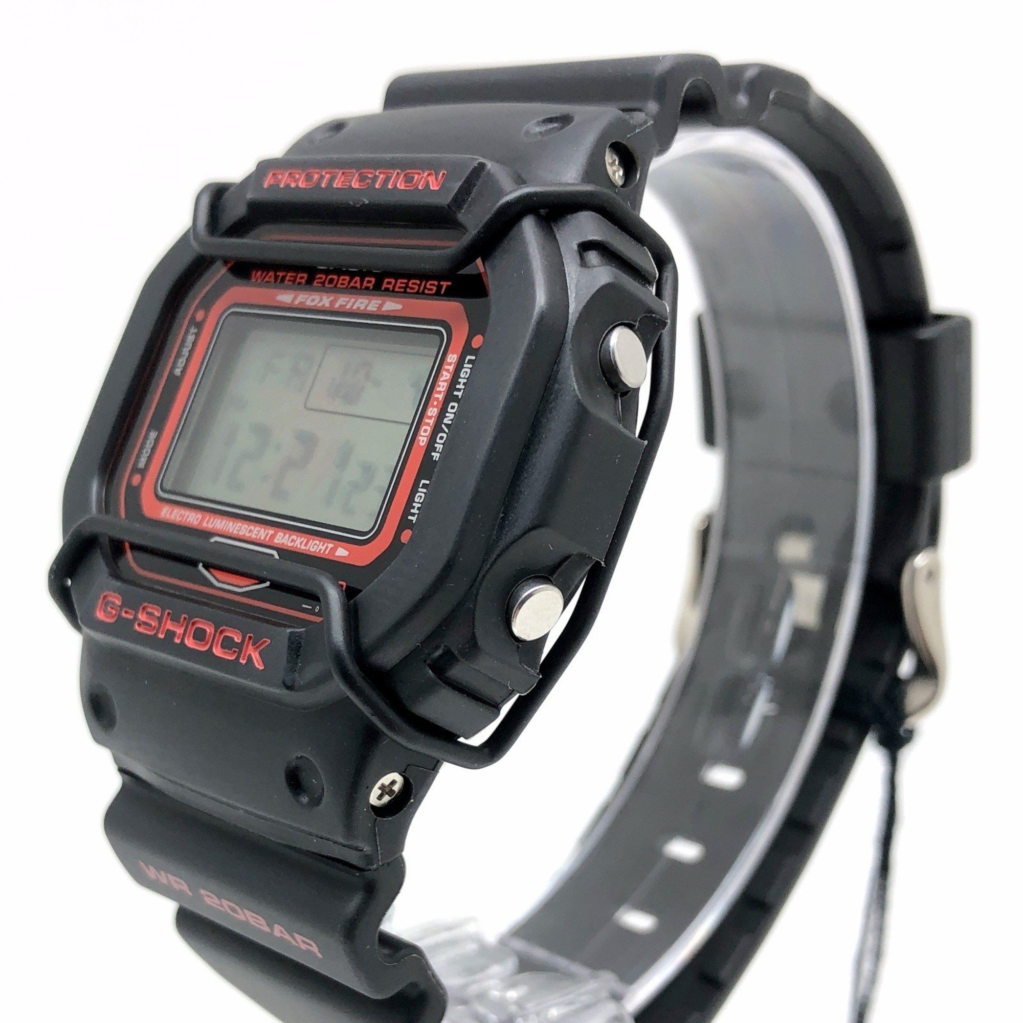 G-SHOCK CASIO Watch DW-5600VT-1T Fairy's Charm Magical Black Red Protector Fairy EL Backlight Released January 1999 Mikunigaoka Store