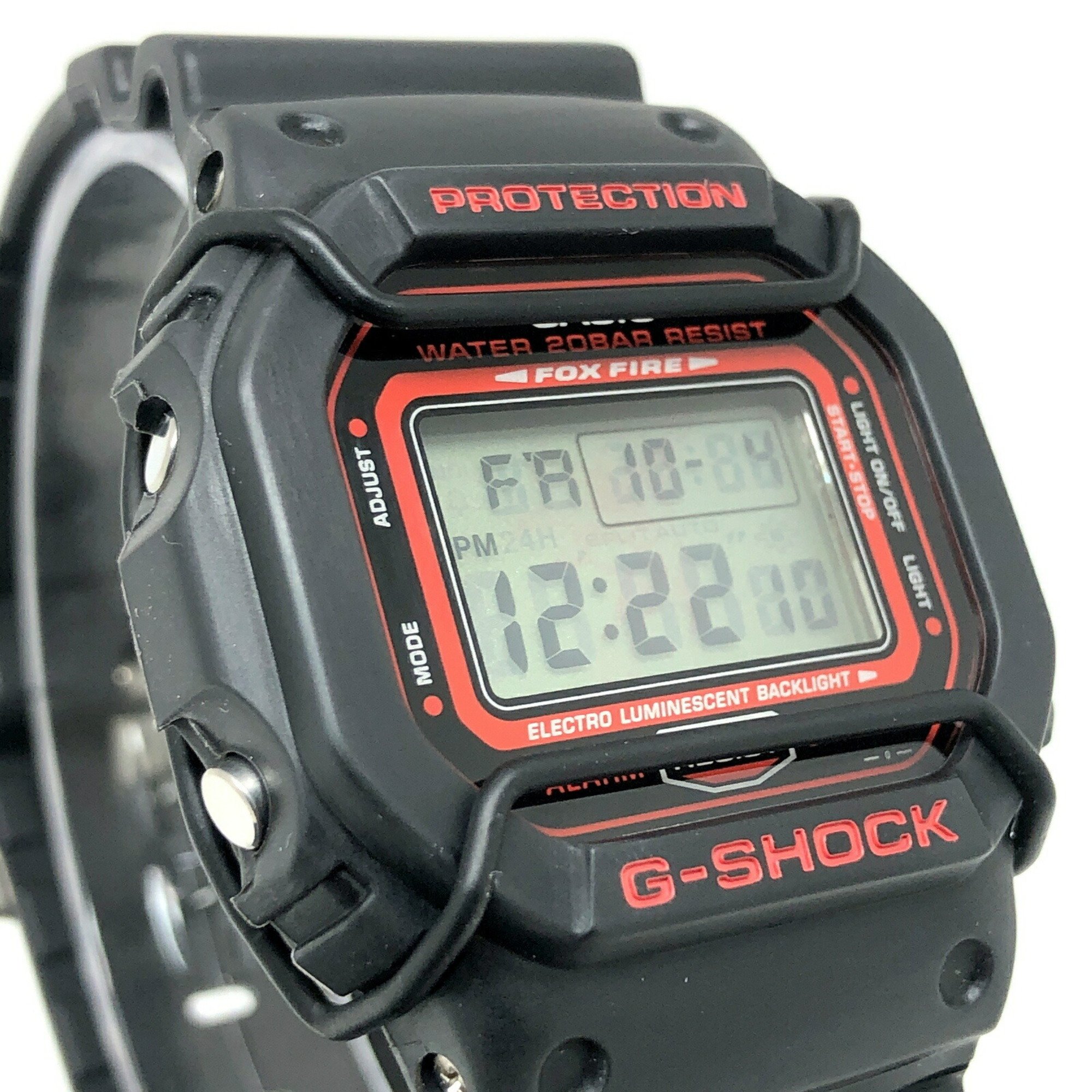 G-SHOCK CASIO Watch DW-5600VT-1T Fairy's Charm Magical Black Red Protector Fairy EL Backlight Released January 1999 Mikunigaoka Store