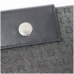 Bvlgari Bulgari 3-fold long wallet W Mania Men's with coin purse