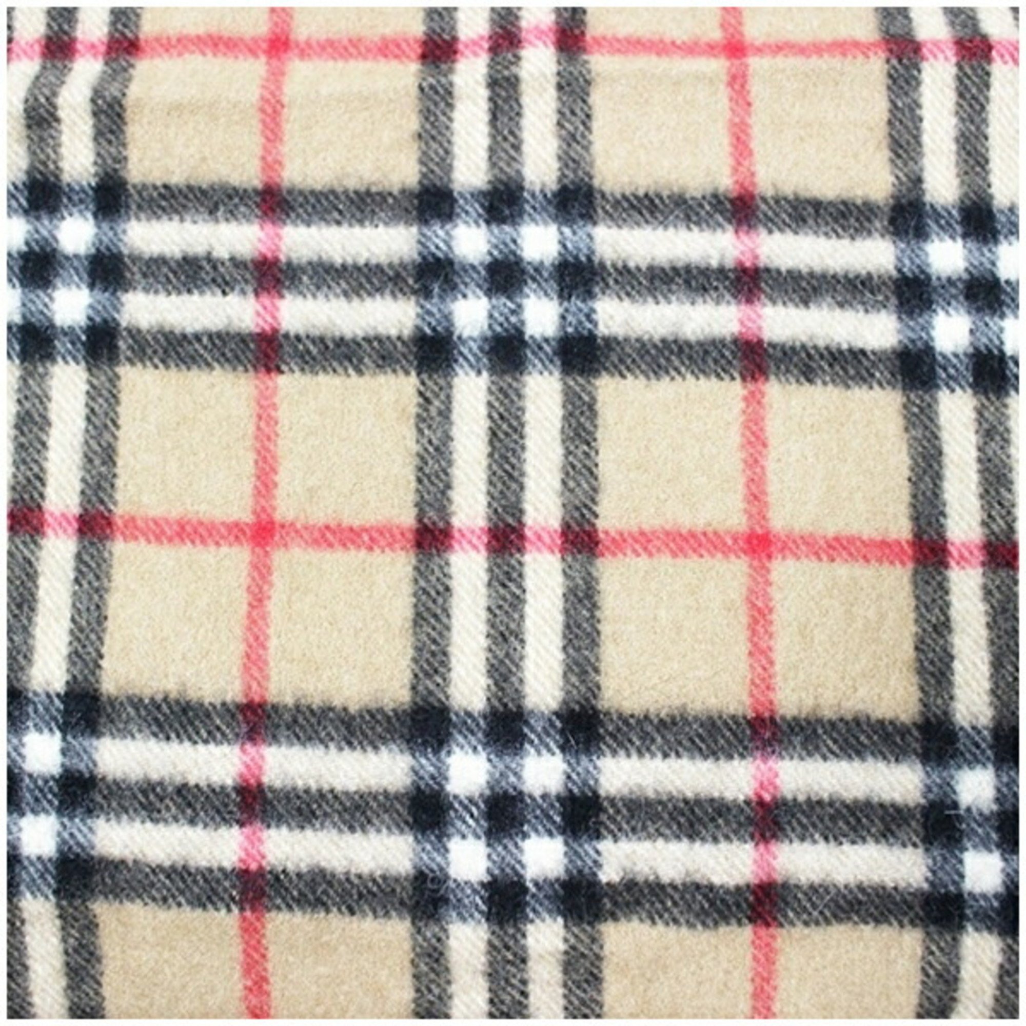 Burberry Cashmere Scarf Camel x Check 144 30 cm Burberrys Men's Women's