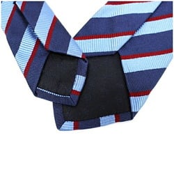 Gucci Silk Narrow Tie Striped Navy x Blue Current Model 562827 428879 4E979 GUCCI Men's