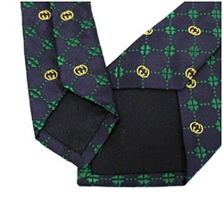 Gucci Silk Narrow Tie Dark Navy Current Model 658242 4E002 GUCCI Men's