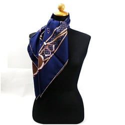 Gucci scarf muffler navy GUCCI women's