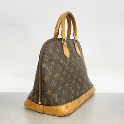 Louis Vuitton handbag Monogram Alma M51130 Brown ladies