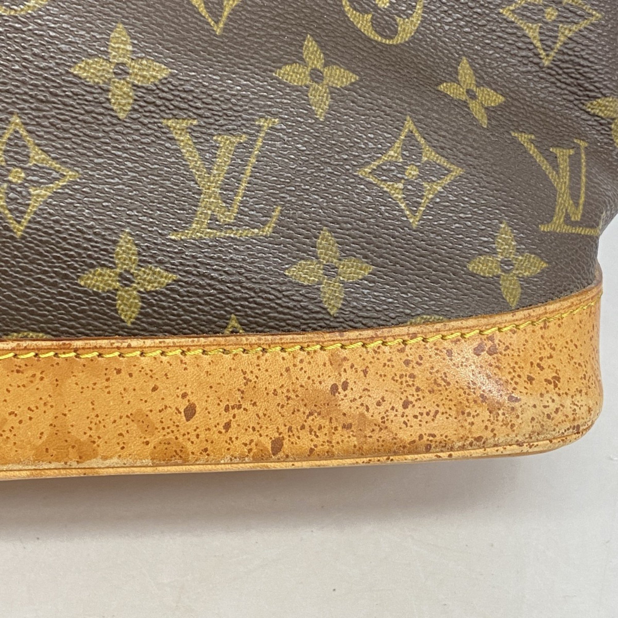 Louis Vuitton handbag Monogram Alma M51130 Brown ladies