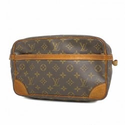 Louis Vuitton Clutch Bag Monogram Compiegne 28 M51845 Brown Men's Women's