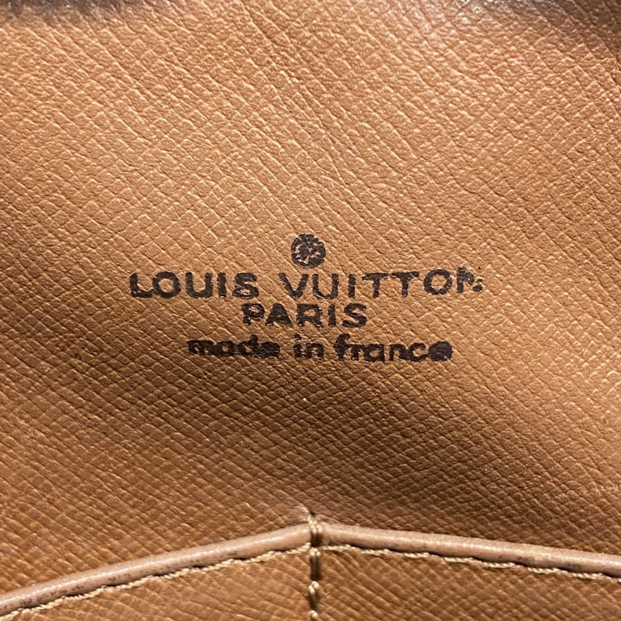 Louis Vuitton Clutch Bag Monogram Compiegne 28 M51845 Brown Men's Women's