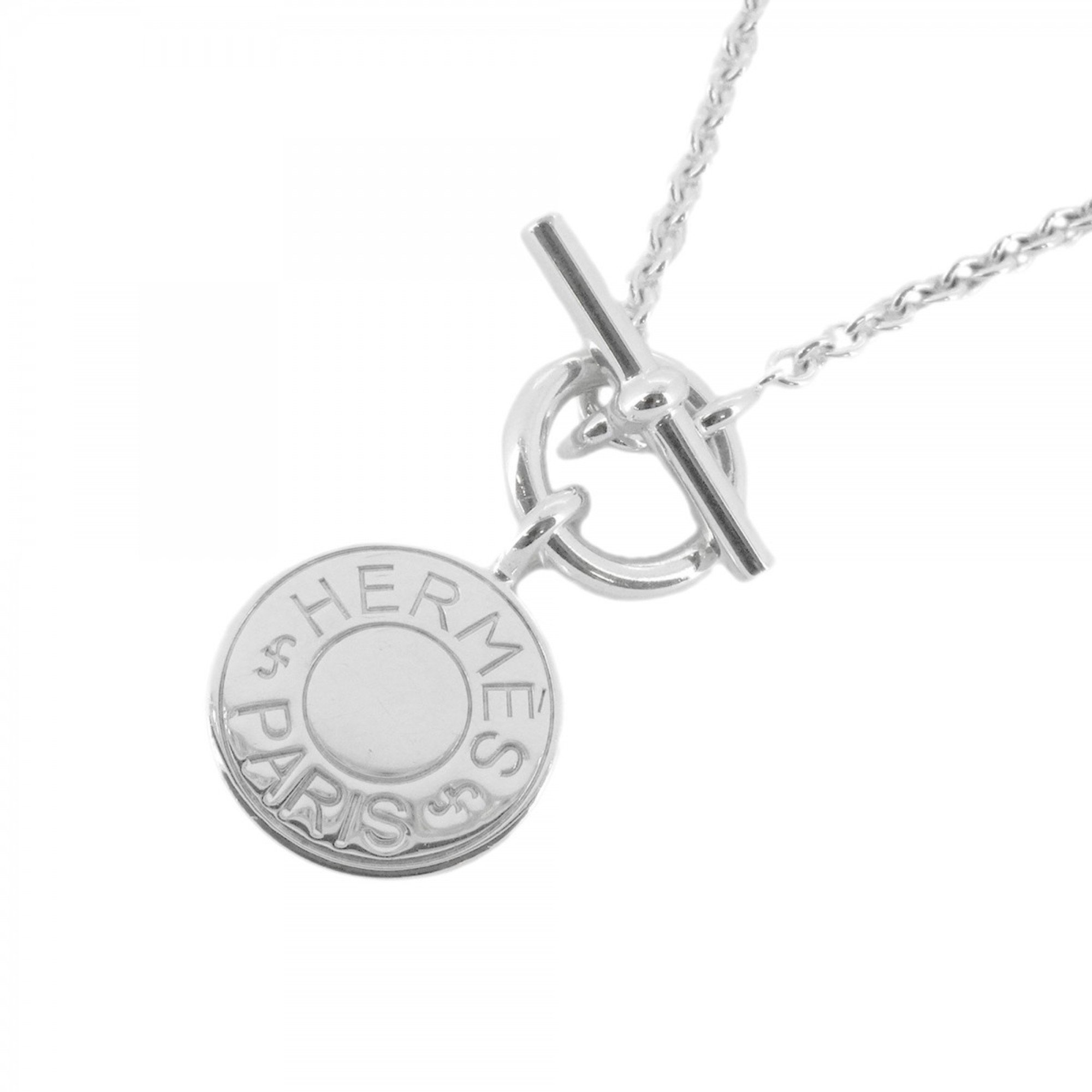 Hermes Necklace Serie Silver 925 Women's