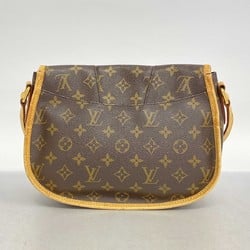 Louis Vuitton Shoulder Bag Monogram Menilmontant PM M40474 Brown Women's