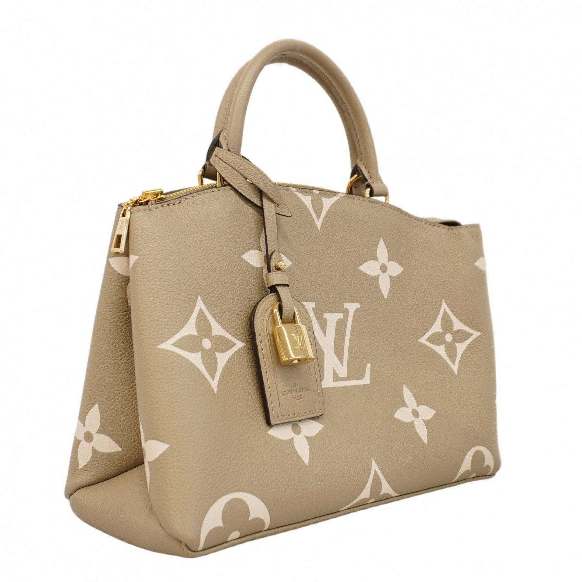 Louis Vuitton Handbag Monogram Empreinte Petit Palais PM M58914 Tourtrell Creme Ladies