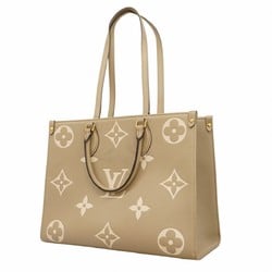 Louis Vuitton Tote Bag Monogram Empreinte On the Go MM M45494 Tourtrell Creme Ladies