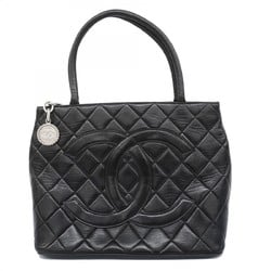 Chanel Tote Bag, Reproduction Tote, Lambskin, Black, Women's