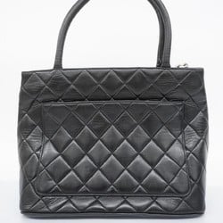 Chanel Tote Bag, Reproduction Tote, Lambskin, Black, Women's