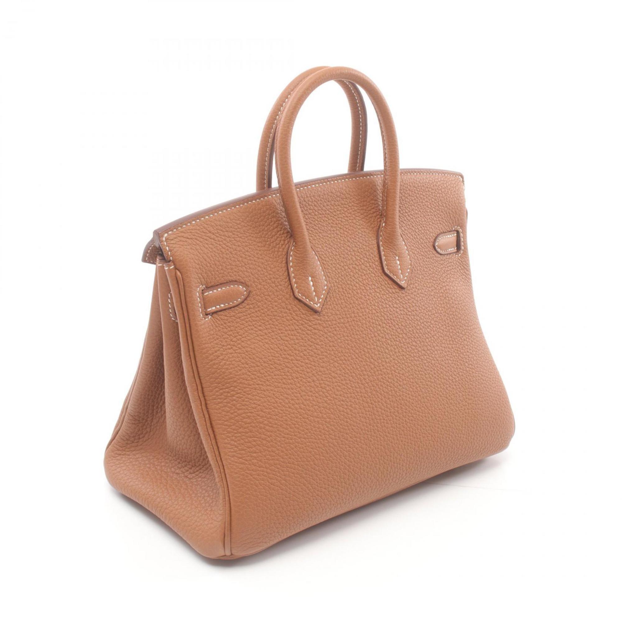 Hermes HERMES Birkin 25 Handbag Bag Togo Women's Brown