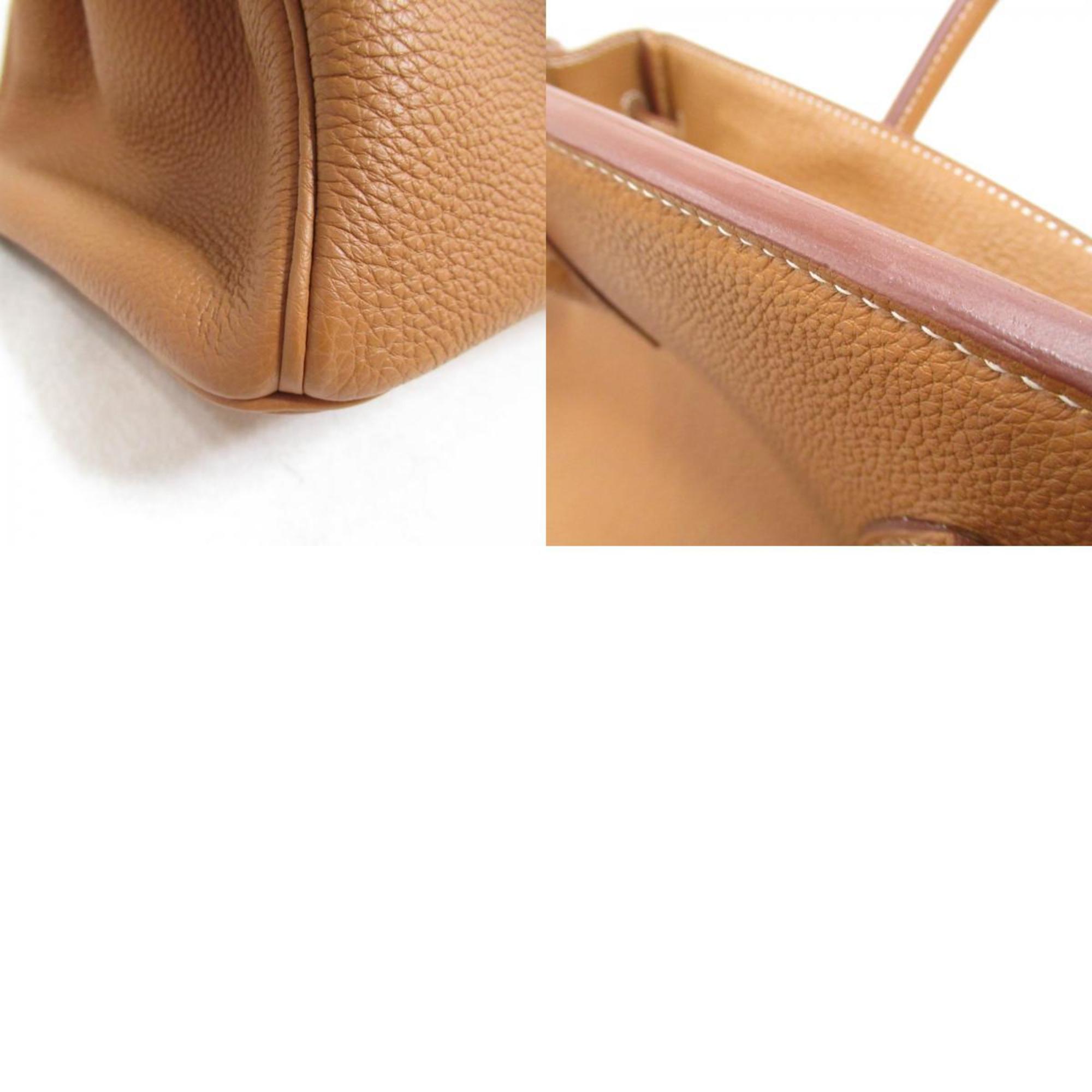 Hermes HERMES Birkin 30 Handbag Bag Leather Togo Women's Gold