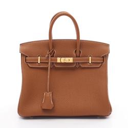 Hermes HERMES Birkin 25 Handbag Bag Togo Women's Brown 041344CC