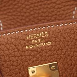 Hermes HERMES Birkin 25 Handbag Bag Togo Women's Brown 041344CC