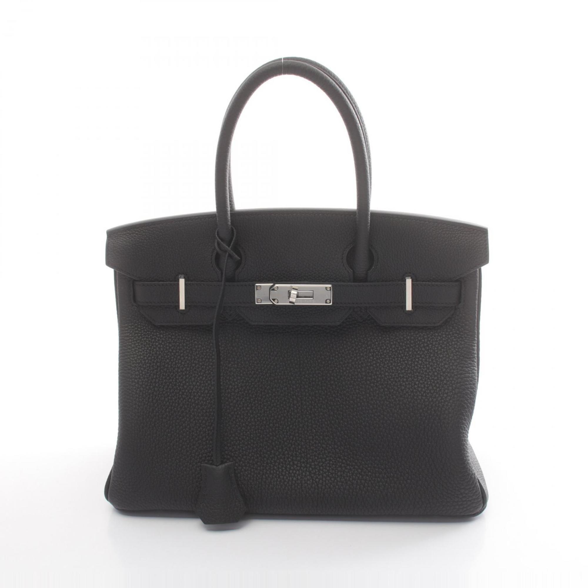 Hermes HERMES Birkin 30 Handbag Bag Togo Women's Black