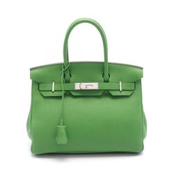 Hermes HERMES Birkin 30 Vert Yucca Handbag Bag Togo Women's Green 030520CP